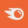 Semrush logo, SEO tool