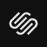 Squarespace logo, website builder