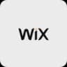 Wix logo, website builder