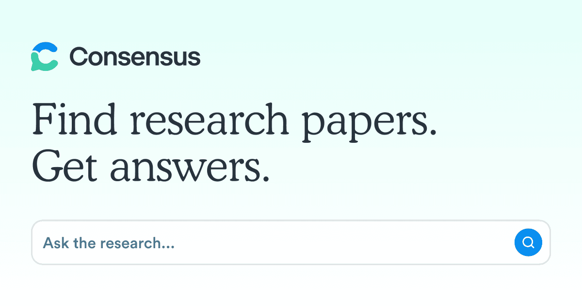 Consensus interface screenshot