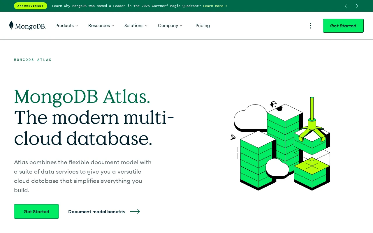 MongoDB Atlas interface screenshot
