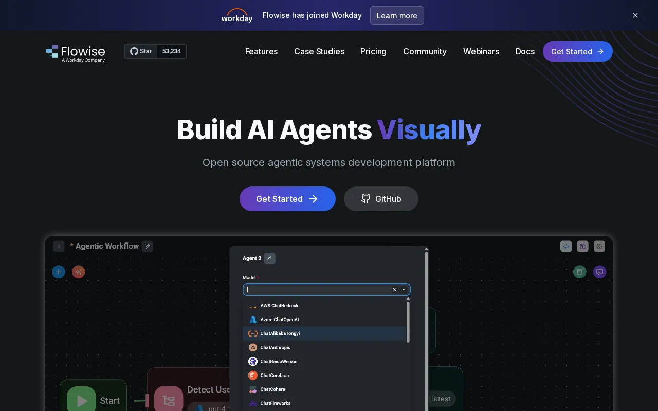 Flowise interface screenshot