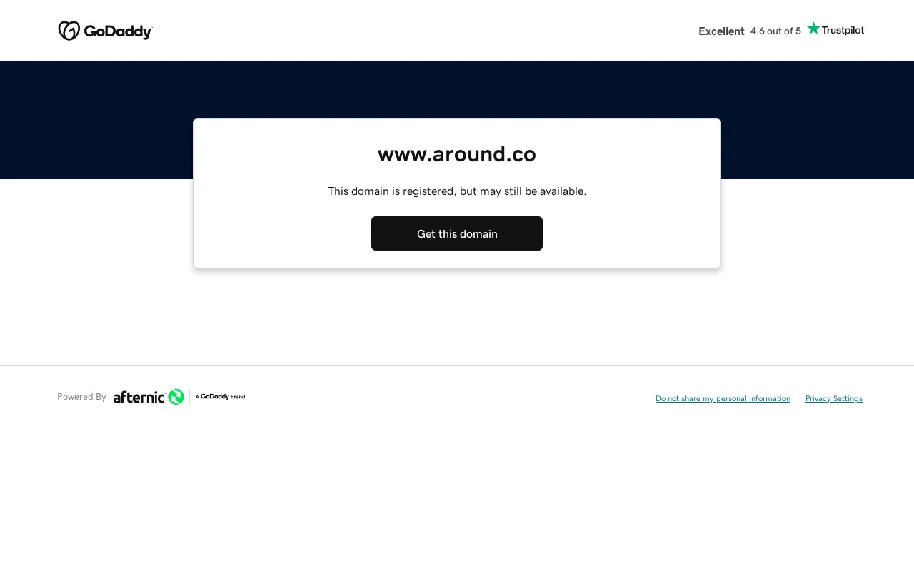 Around interface screenshot