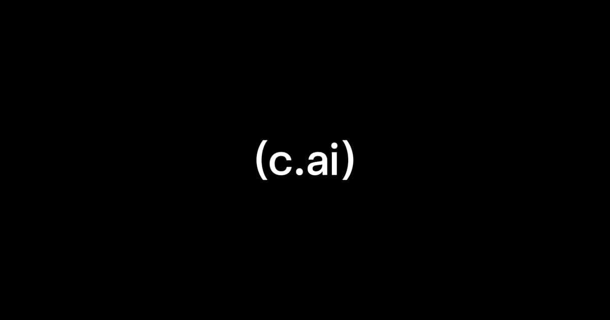 Character.AI interface screenshot