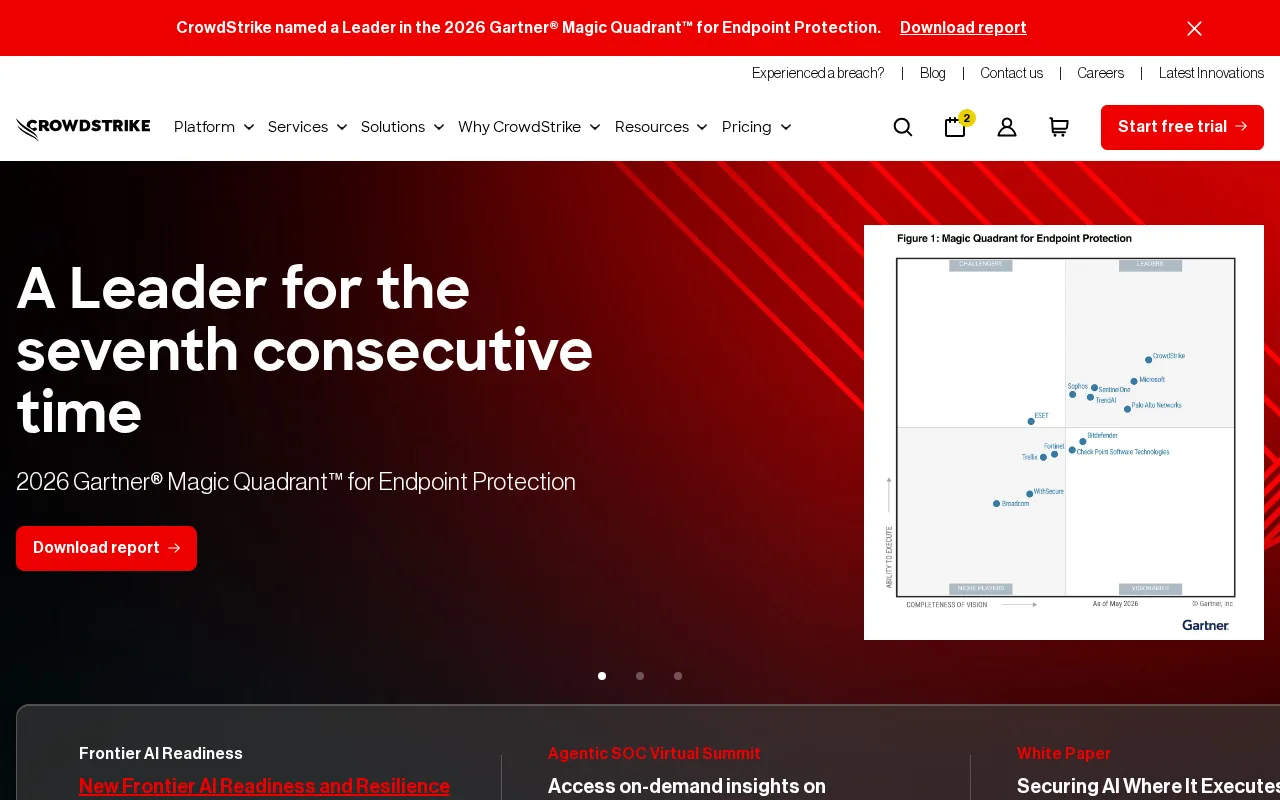 CrowdStrike Falcon interface screenshot