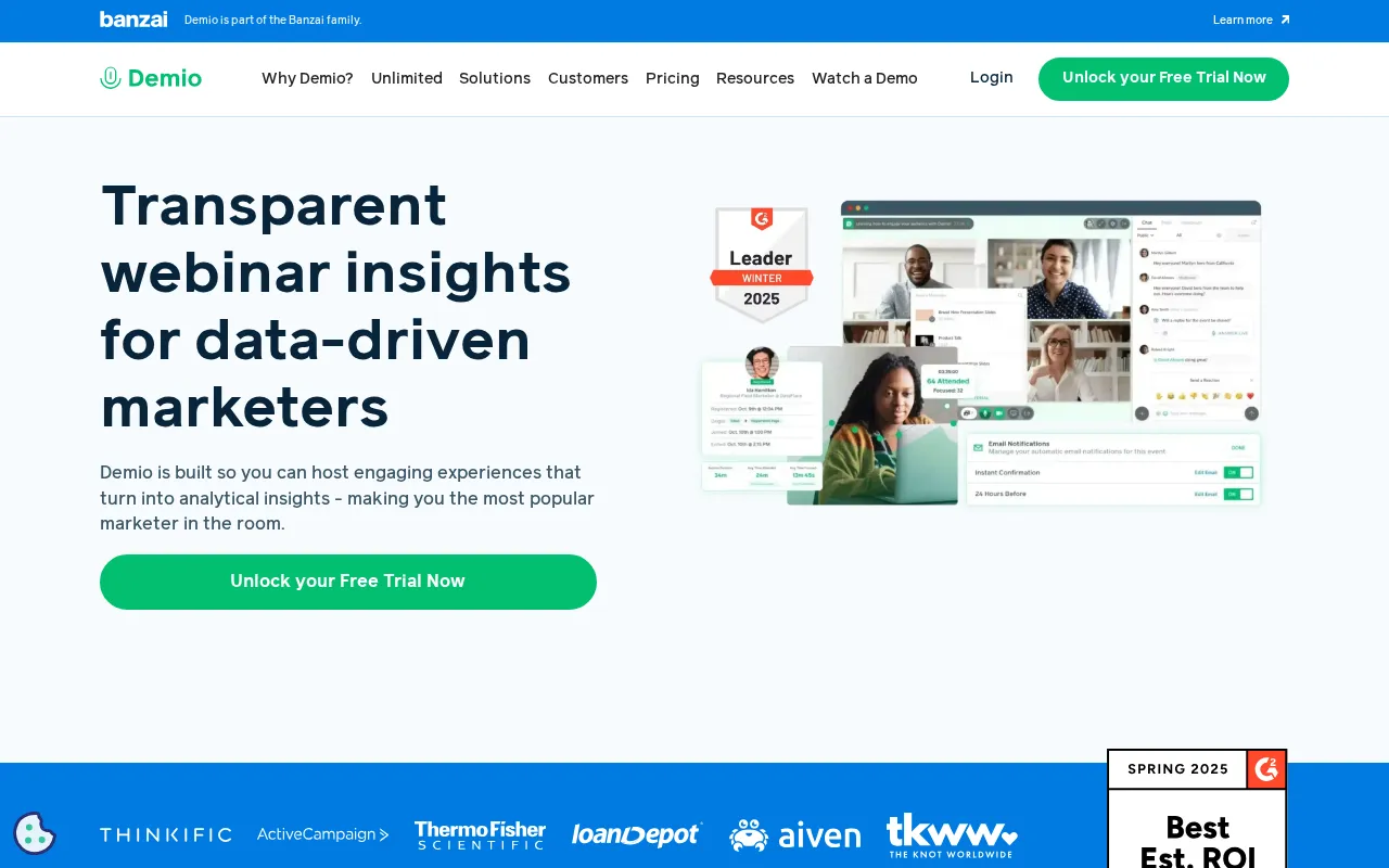 Demio interface screenshot