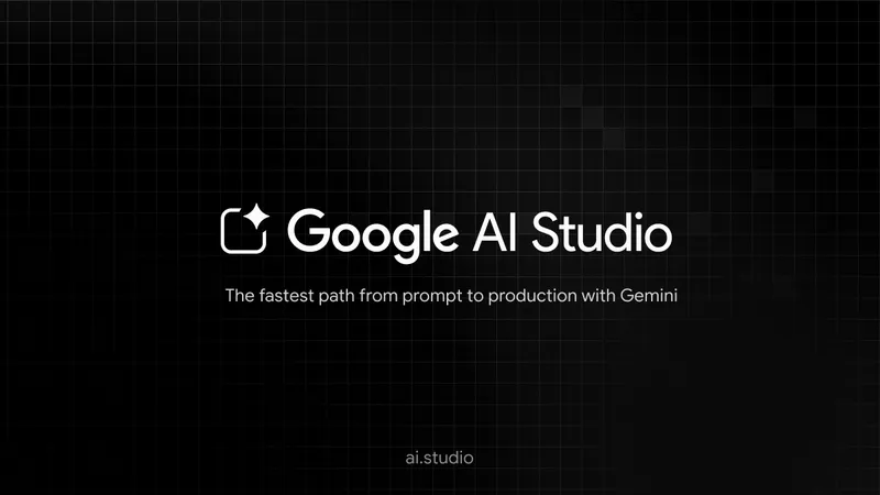 Google AI Studio interface screenshot