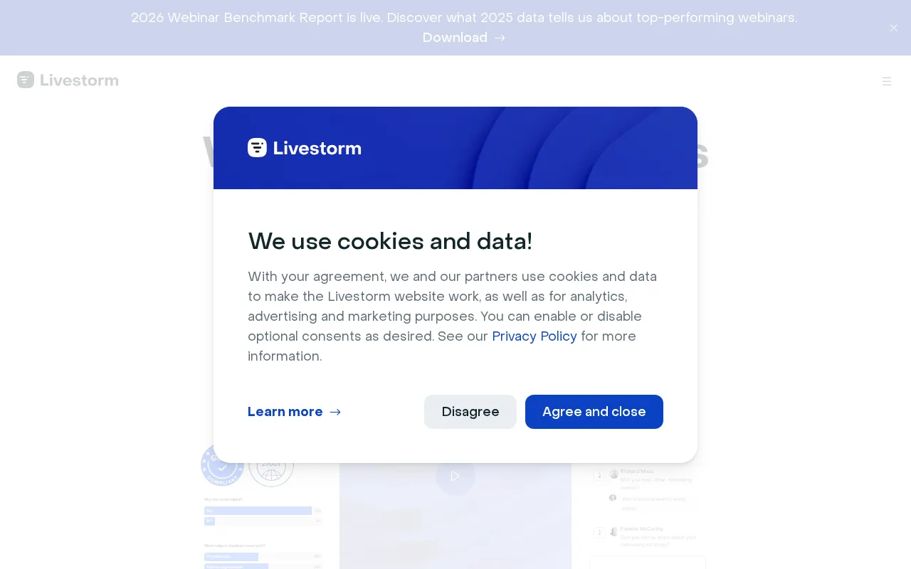 Livestorm interface screenshot