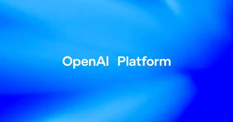 OpenAI API interface screenshot