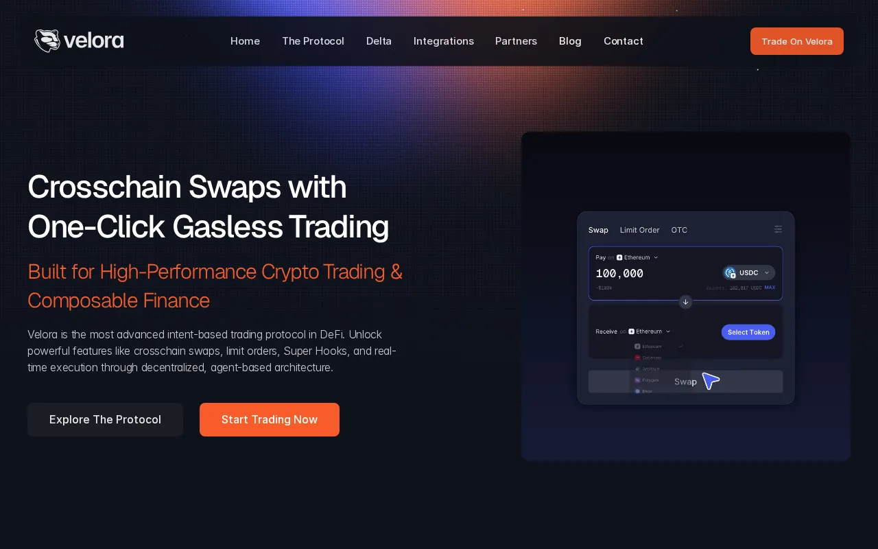 ParaSwap interface screenshot
