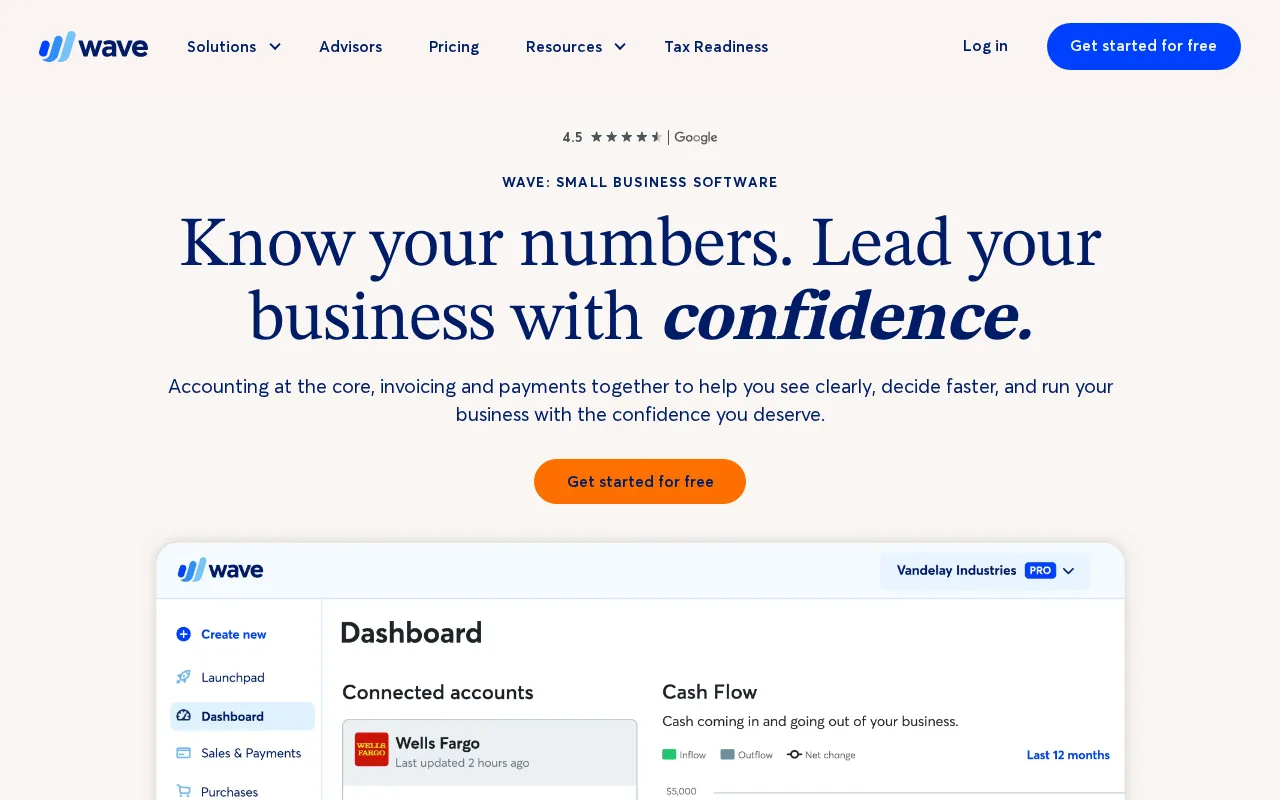 Wave interface screenshot