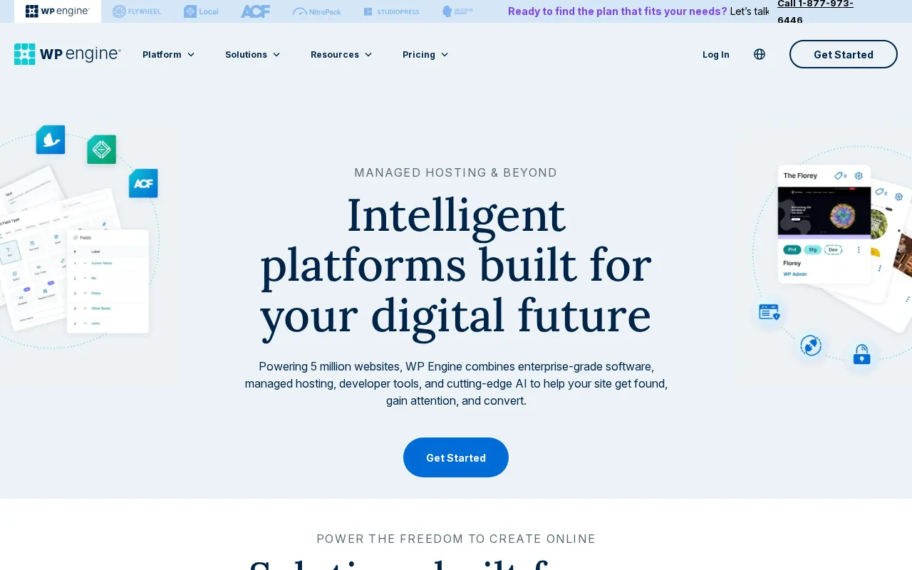 WP Engine interface screenshot