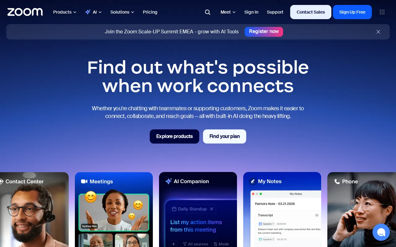 Zoom interface screenshot